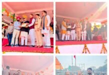 स्टेट रोड सेफ्टी काउंसिल हरियाणा सरकार के सदस्य सरदार देवेंद्र सिंह को जिला पलवल प्रशासन की तरफ से मिला सम्मान..