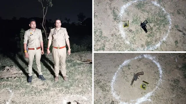 बुलंदशहर तिहरा हत्याकांड: 50-50 हजार के दो इनामी बदमाश मुठभेड़ में घायल, पुलिस ने किया गिरफ्तार