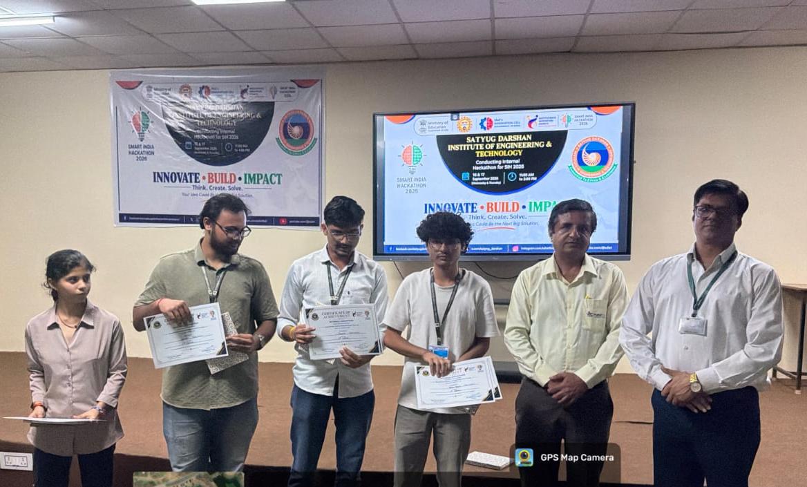 SDIET में आंतरिक हैकाथॉन 2026: नवाचार, रचनात्मकता और समस्या-समाधान को बढ़ावा